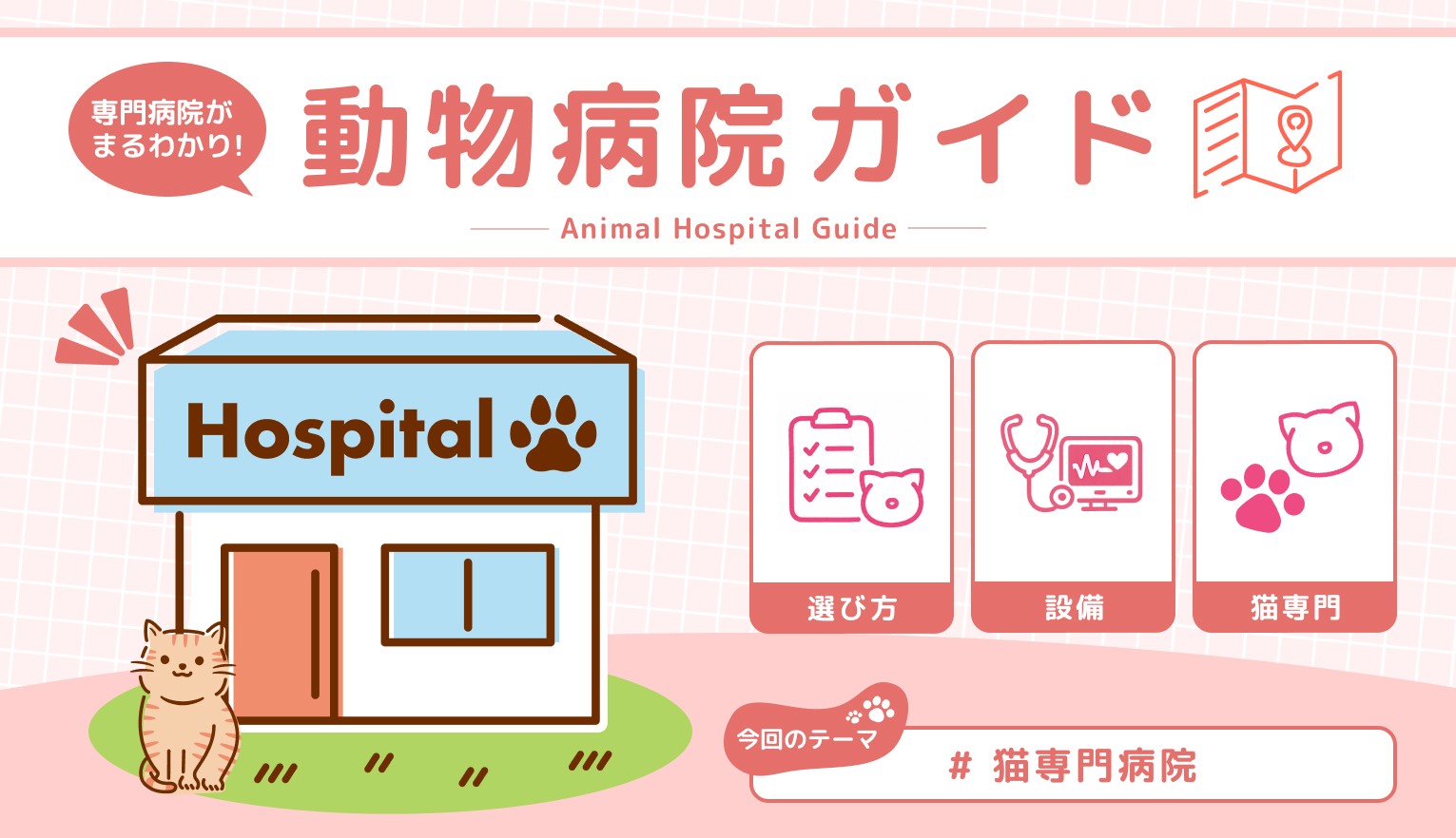 「猫専門病院」「キャットフレンドリー」とは？ 猫も飼い主さんも安心できる、かかりつけ動物病院の選び方も紹介【獣医師監修】