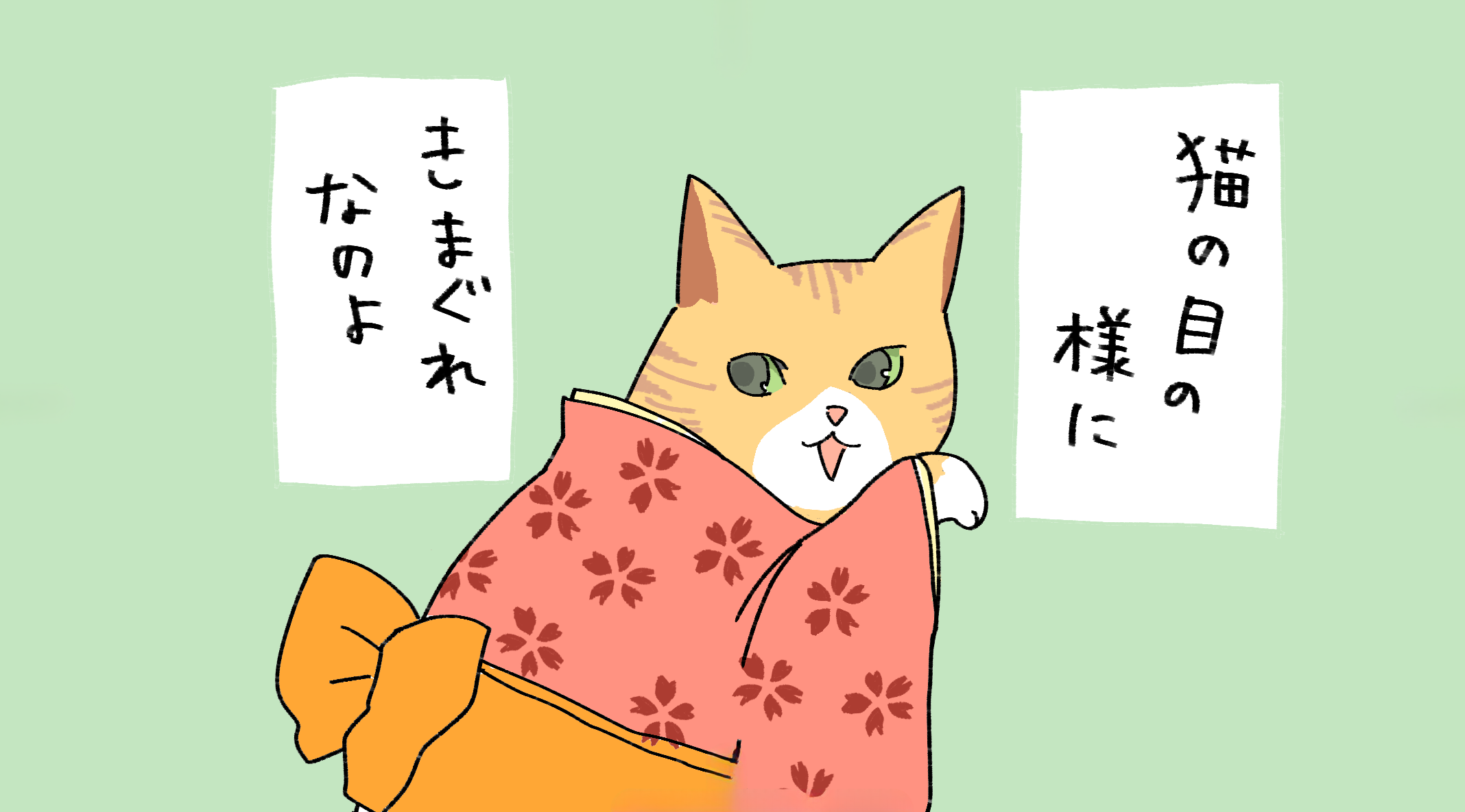 オッドアイの猫