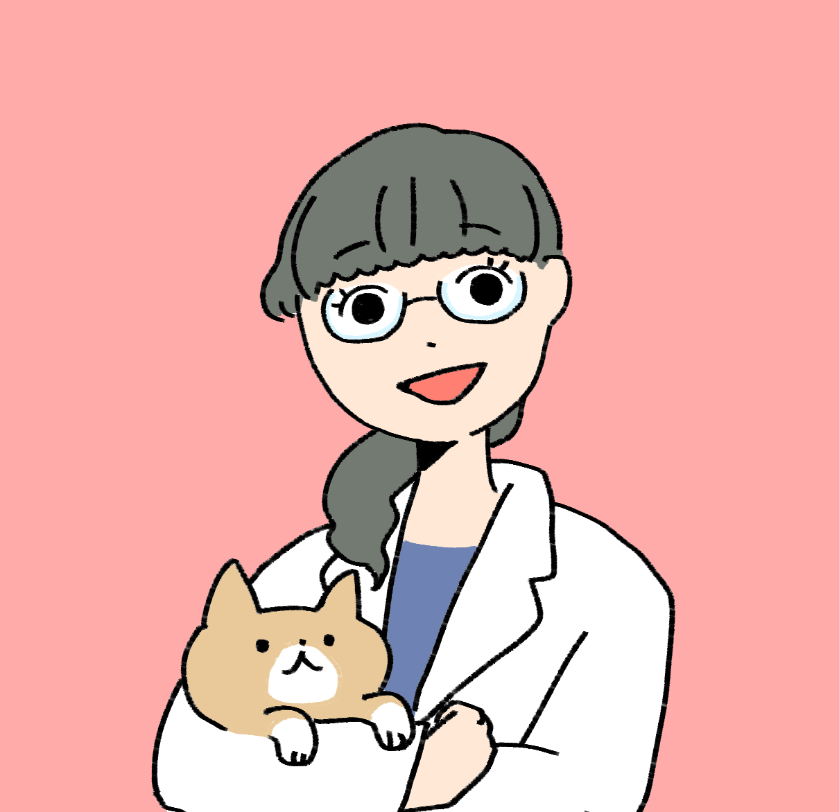 小山獣医師イラスト