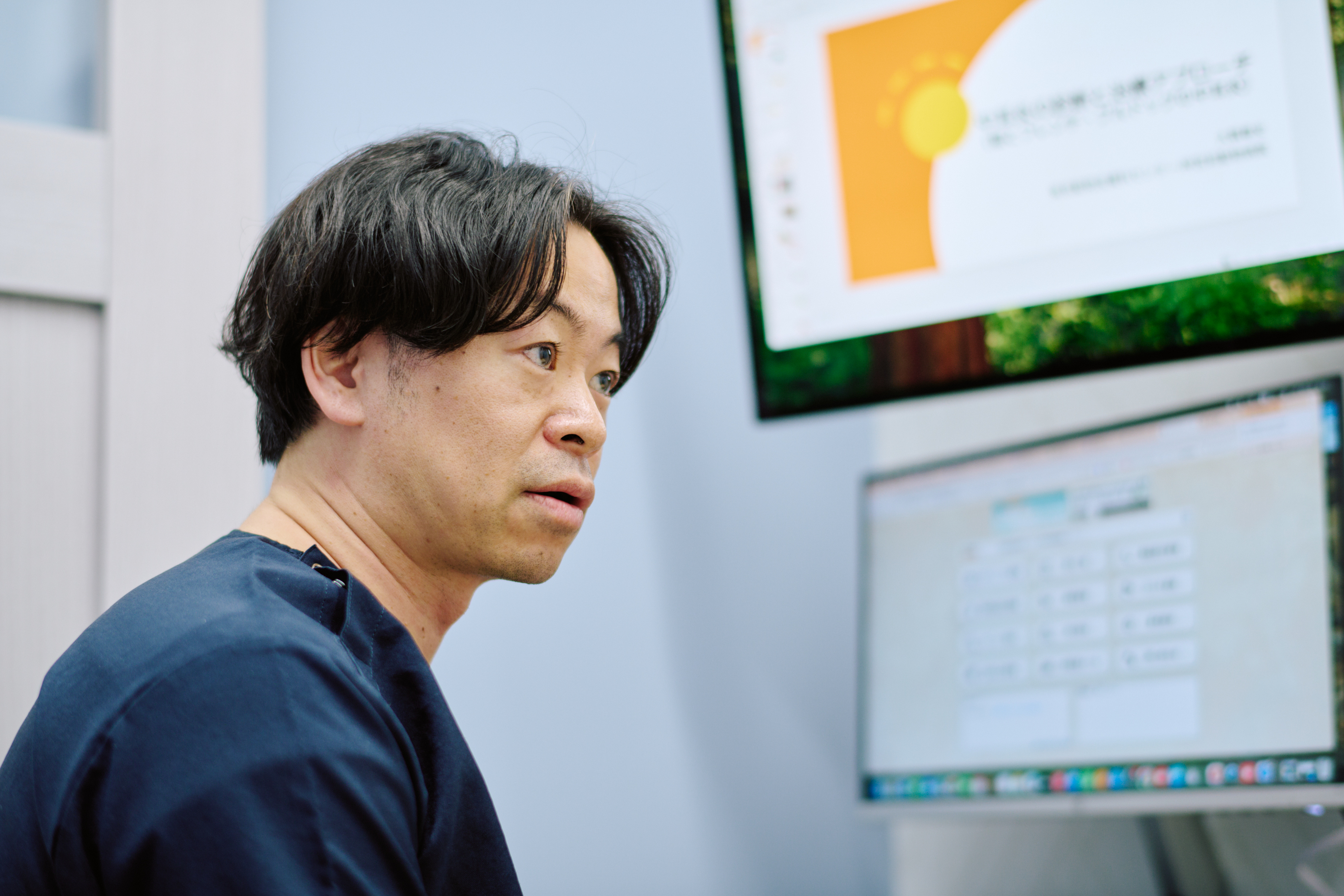 質問に答える大隅 尊史先生