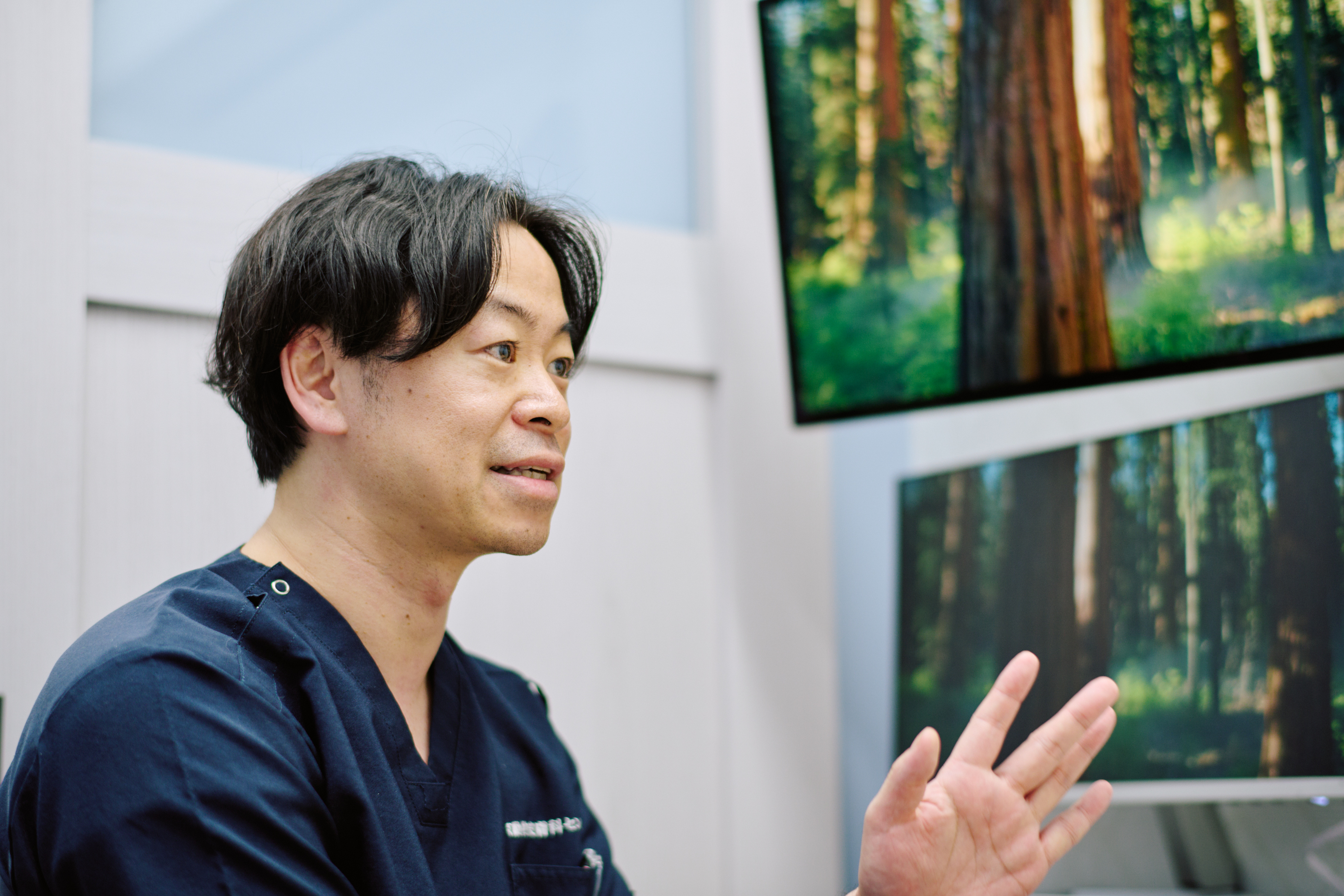 質問に答える大隅 尊史先生