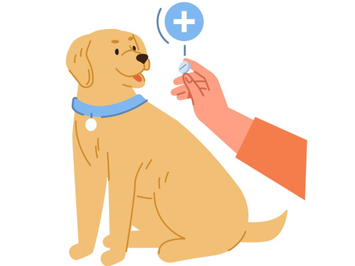 犬のイラスト