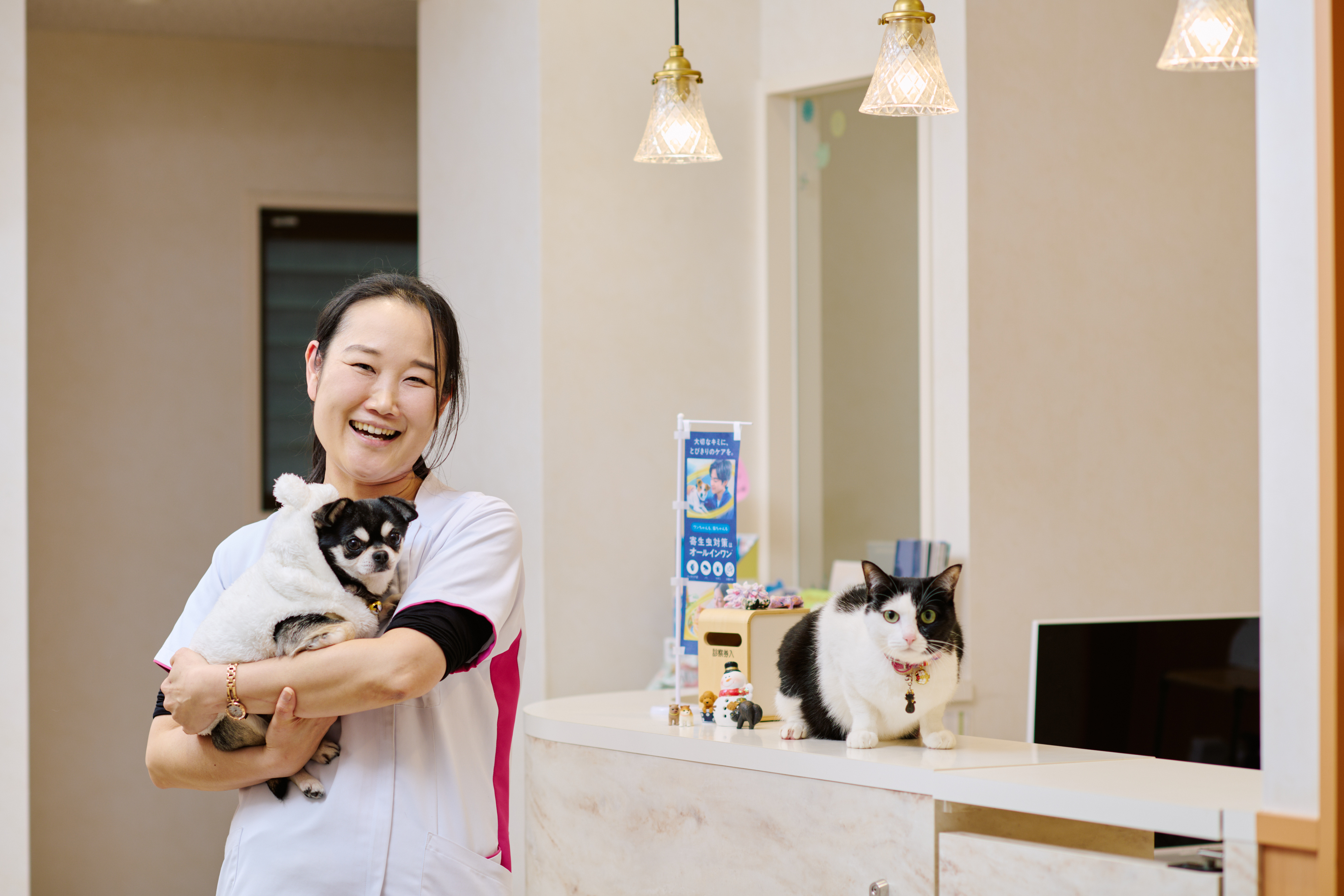 獣医師 梨本知枝子 先生