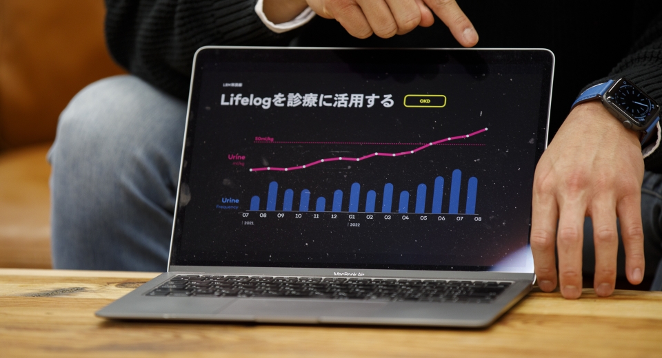 ライフログを診察に活用するデータ